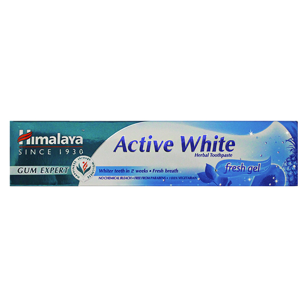 HIMALAYA TOOTHPASTE ACTIVE WHITE GEL 75ML Vip